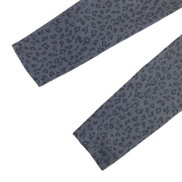 H&M Cheetah Print Skinny Jeans Size 6 - Picture 2 of 9